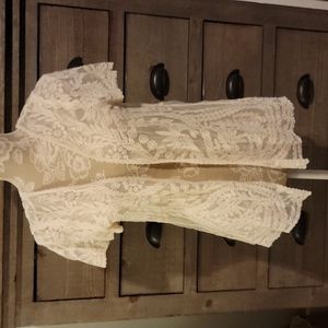 Ashton Crochet Lace Kimono